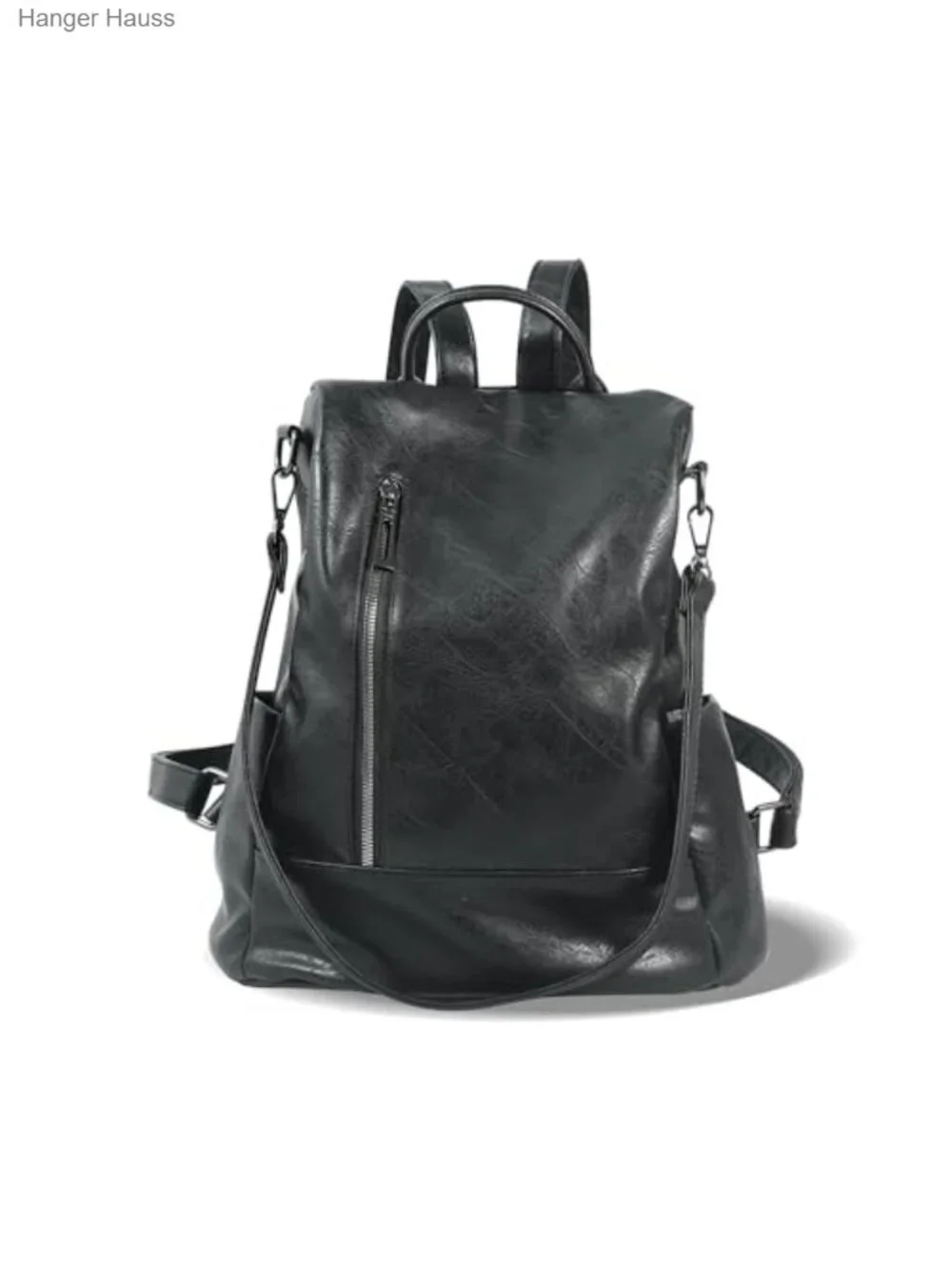 PU Leather Women's Anti-theft Backpack Purse 3-in-1 Satchel Shoulder Tote